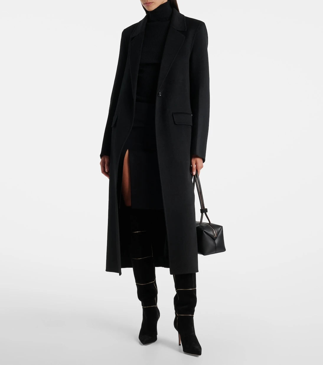 Gianvito Rossi - Cuissard 85 suede knee-high boots