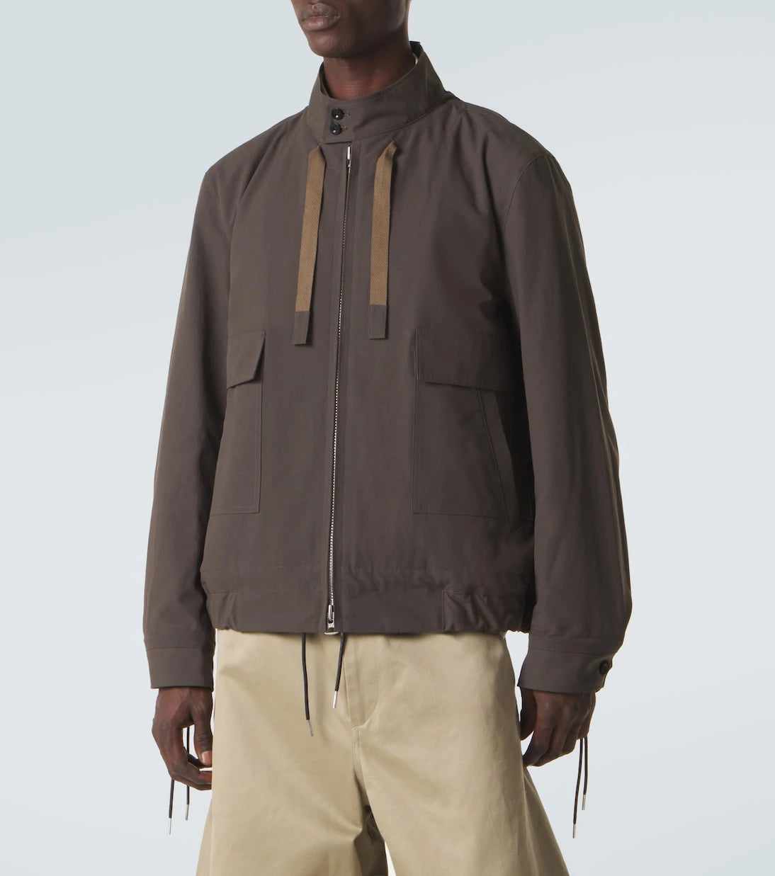 Sacai - Zip-up technical jacket