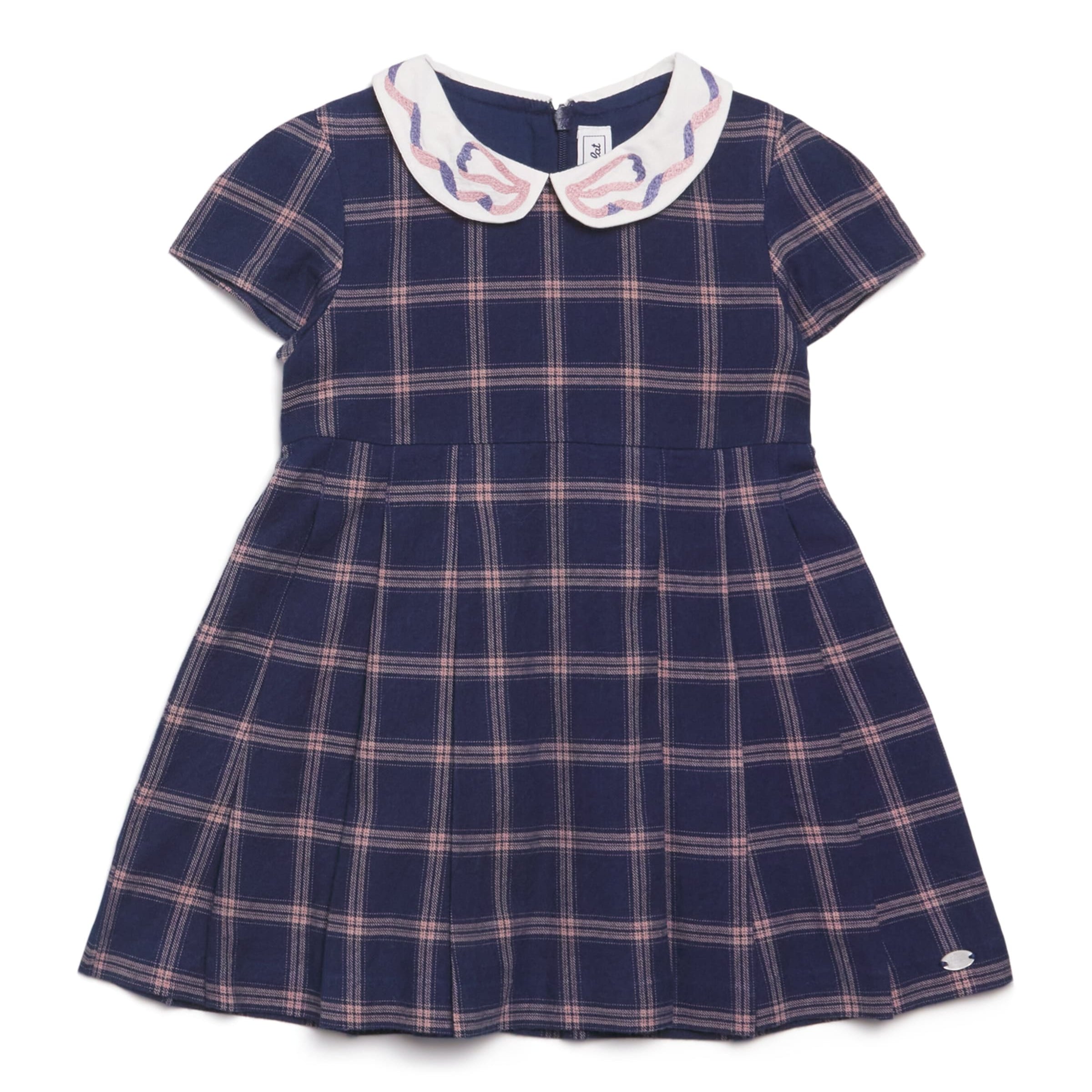 Cotton Check Dress (3 Months-4 Years)