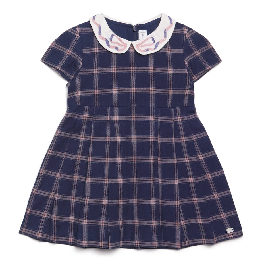 Cotton Check Dress (3 Months-4 Years)