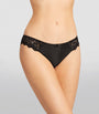 Maison Lejaby Black Lace-Detail Gaby Briefs
