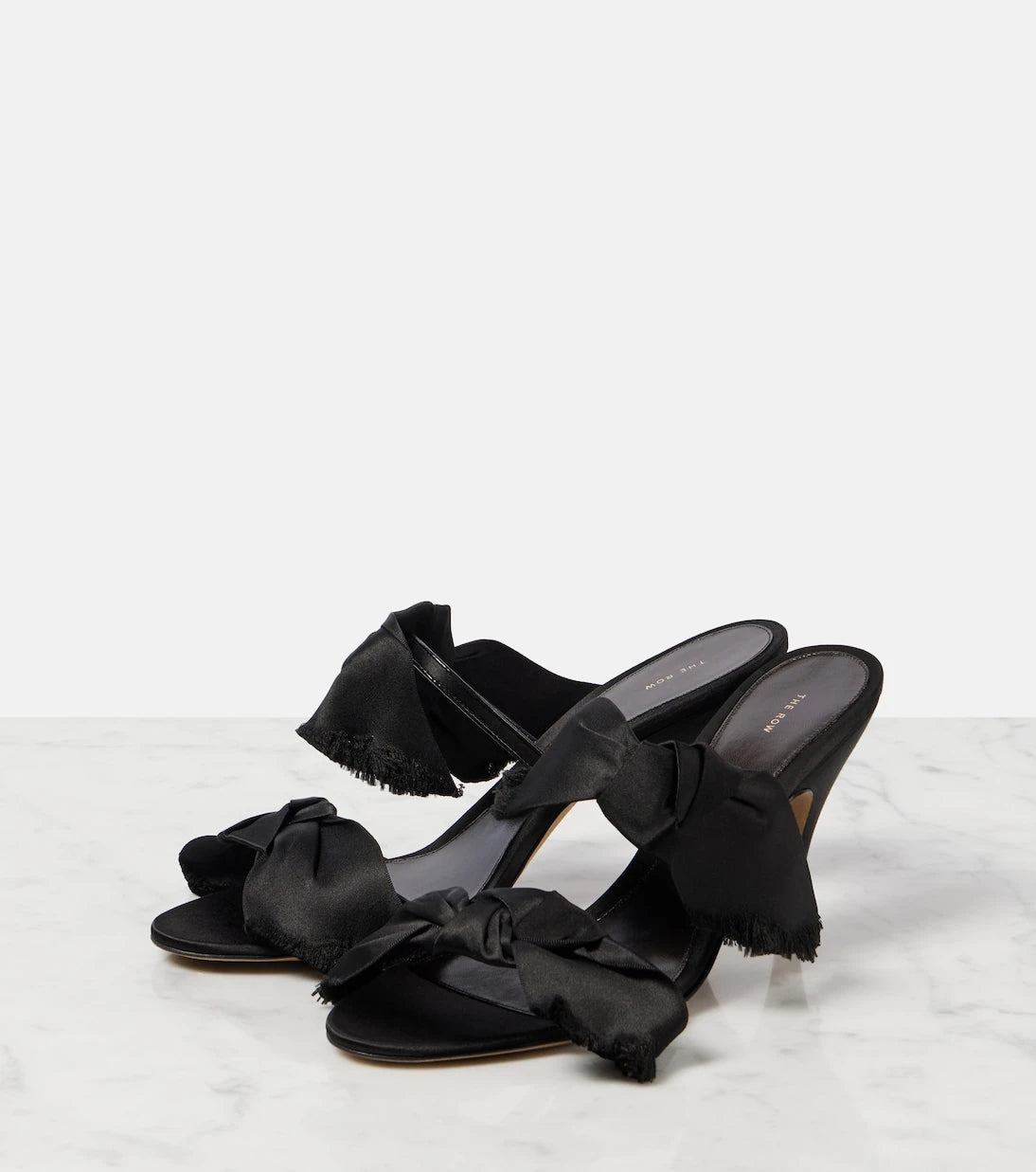 The Row - Vika satin sandals
