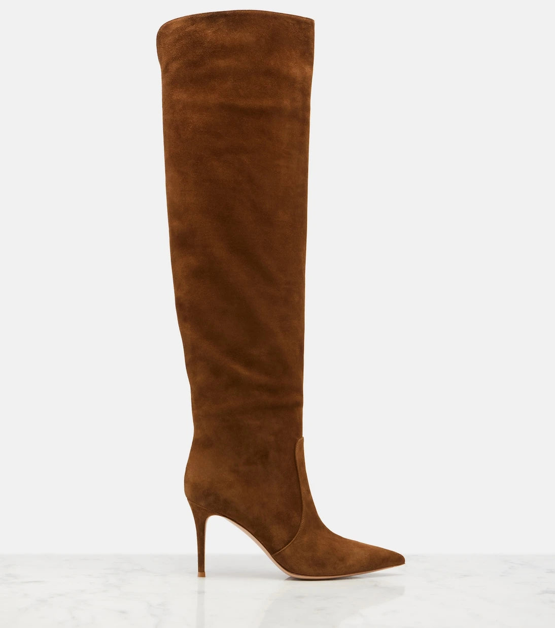 Gianvito Rossi - Hansen suede knee-high boots