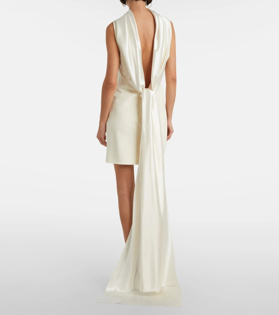 Danielle Frankel - Bridal Mimi wool-blend minidress