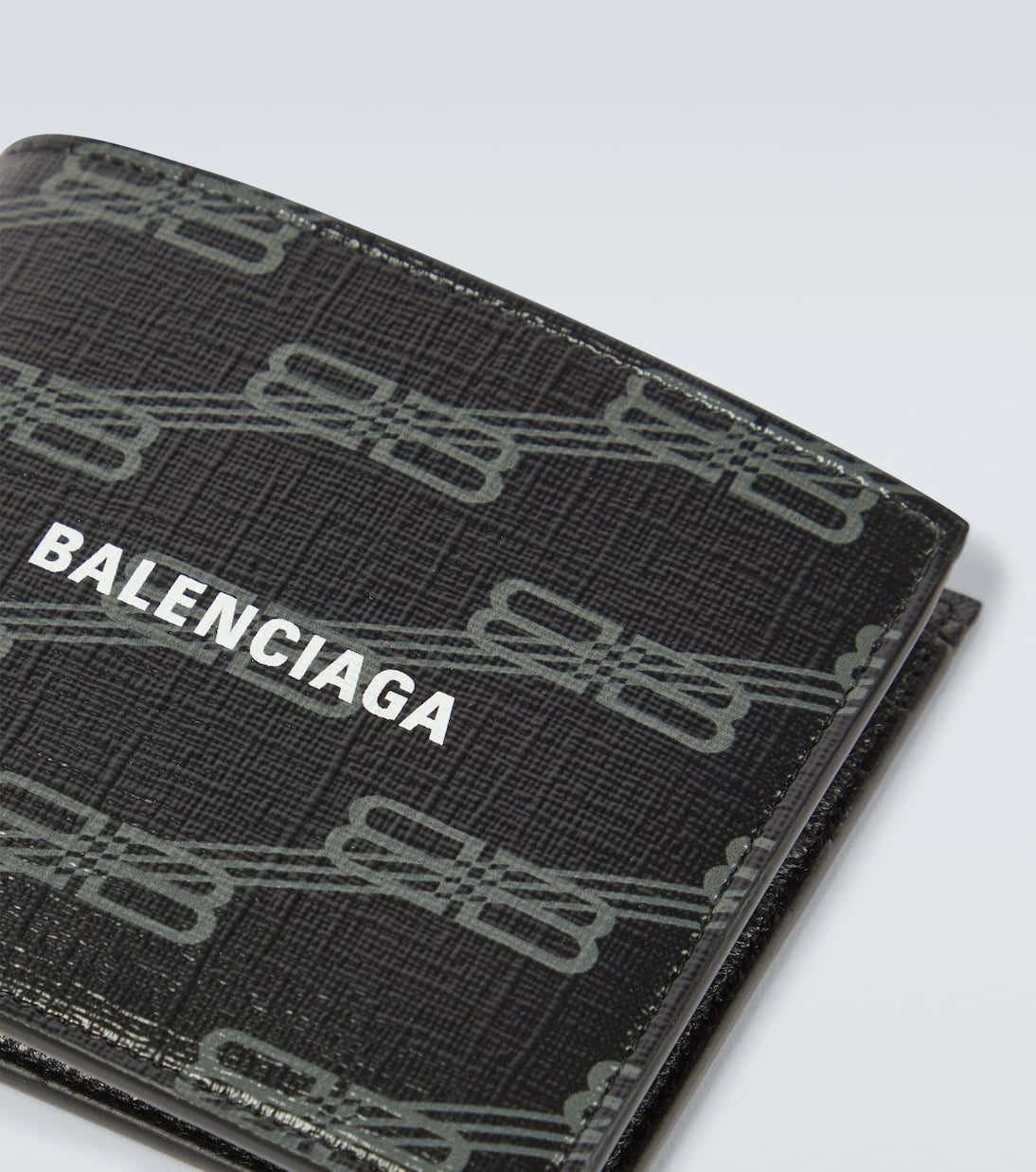Balenciaga - BB leather wallet