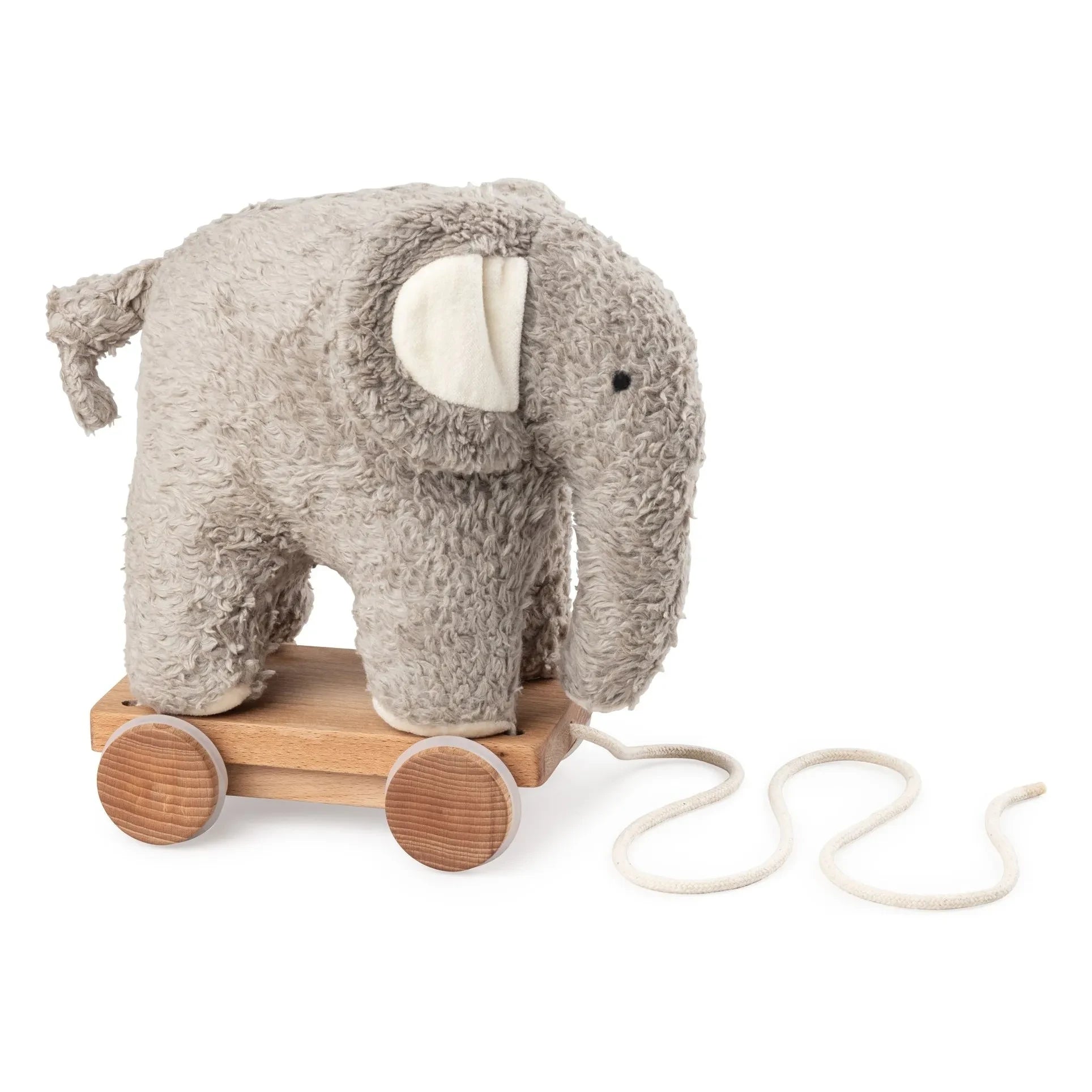 Sebra - Pull-along elephant toy | Grey