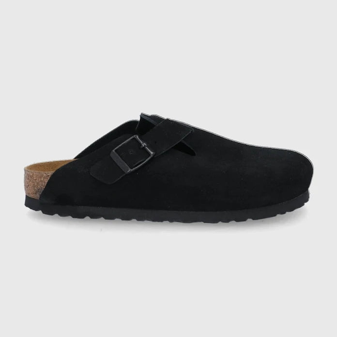 Велурени чехли Birkenstock Boston
