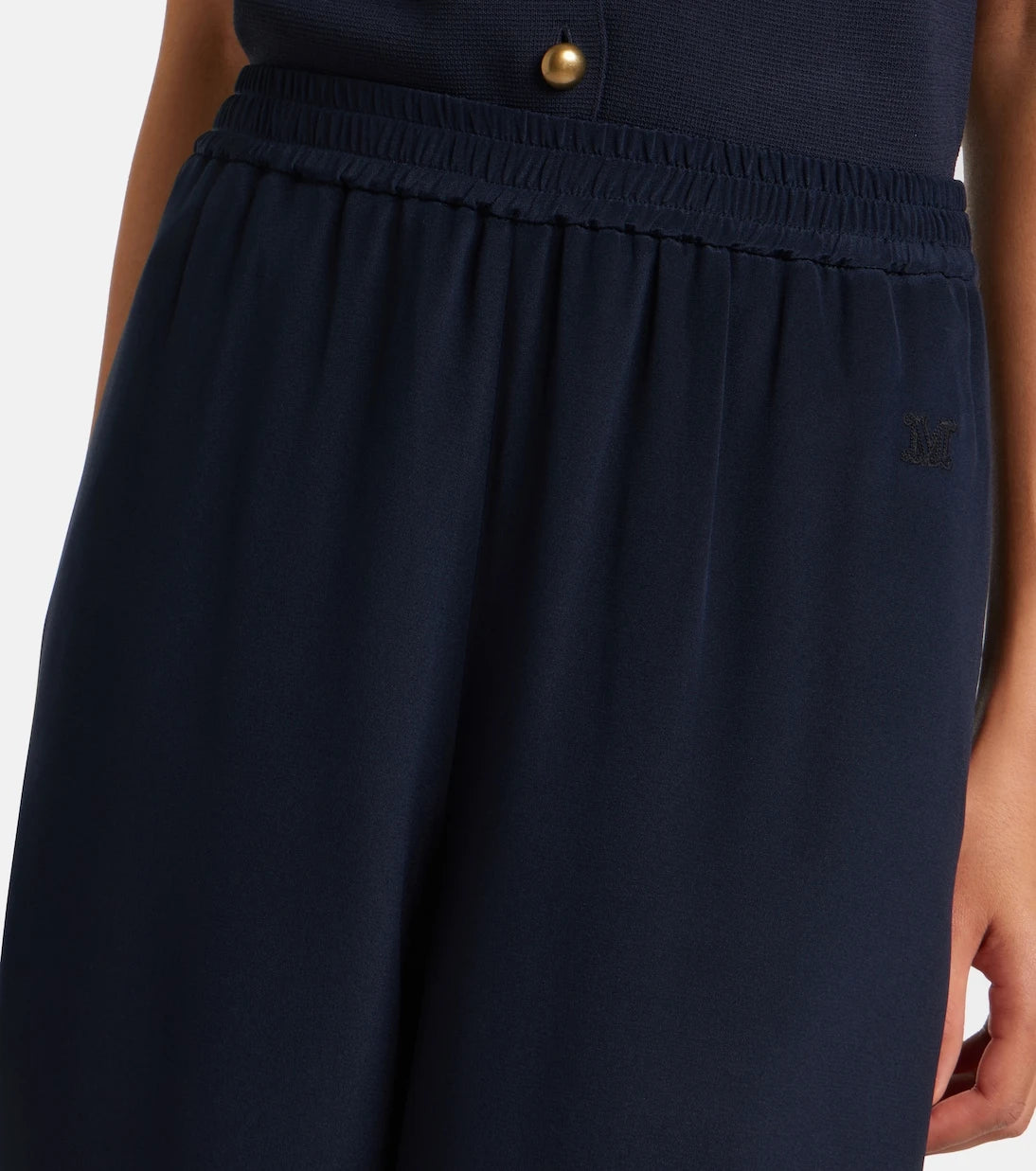 Max Mara - Volonta silk palazzo pants
