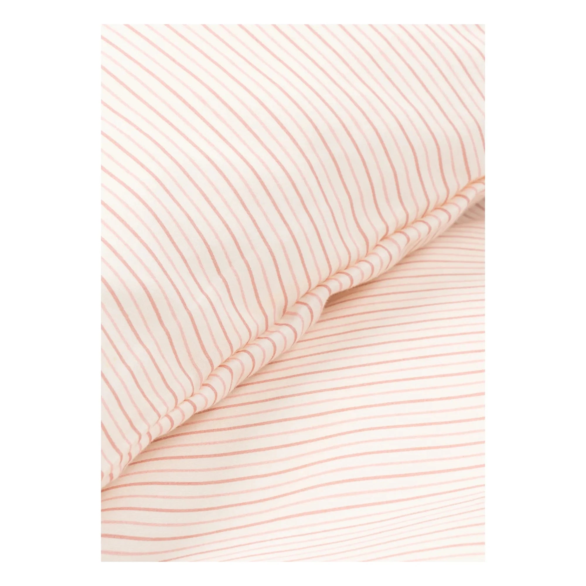 Konges Sløjd - Stripie bed linen set | Pink