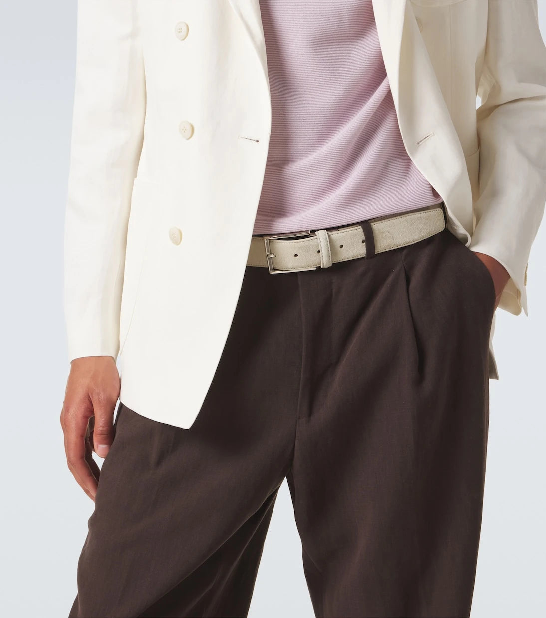 Canali - Suede belt