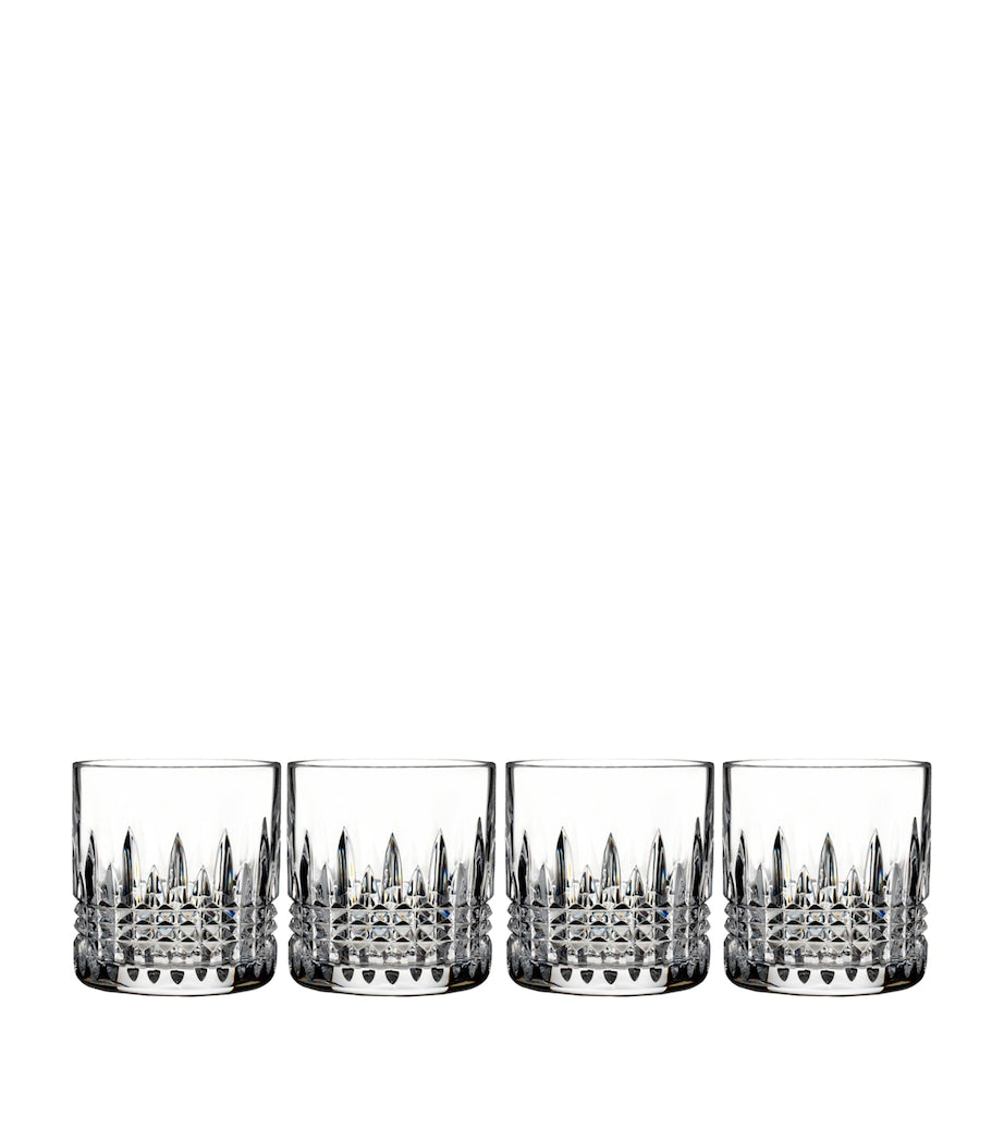 Set of 4 Lismore Diamond Tumblers (250ml)