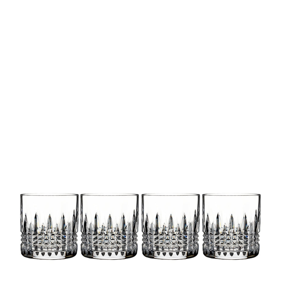 Set of 4 Lismore Diamond Tumblers (250ml)