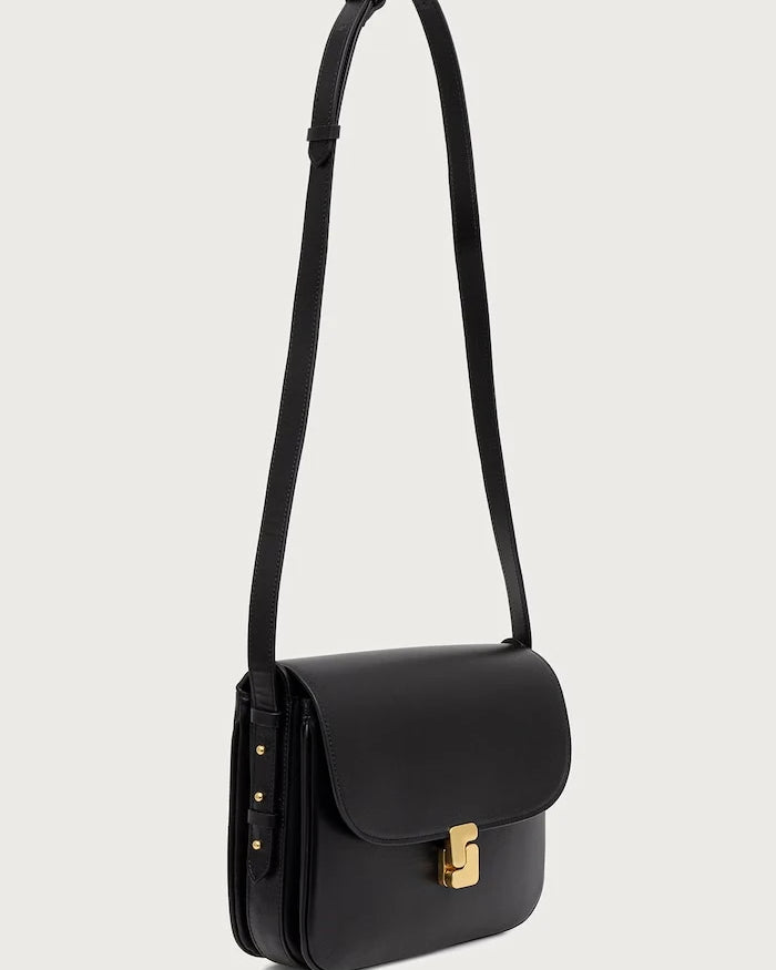 BELLISSIMA MAXI deri kadın crossbody çanta