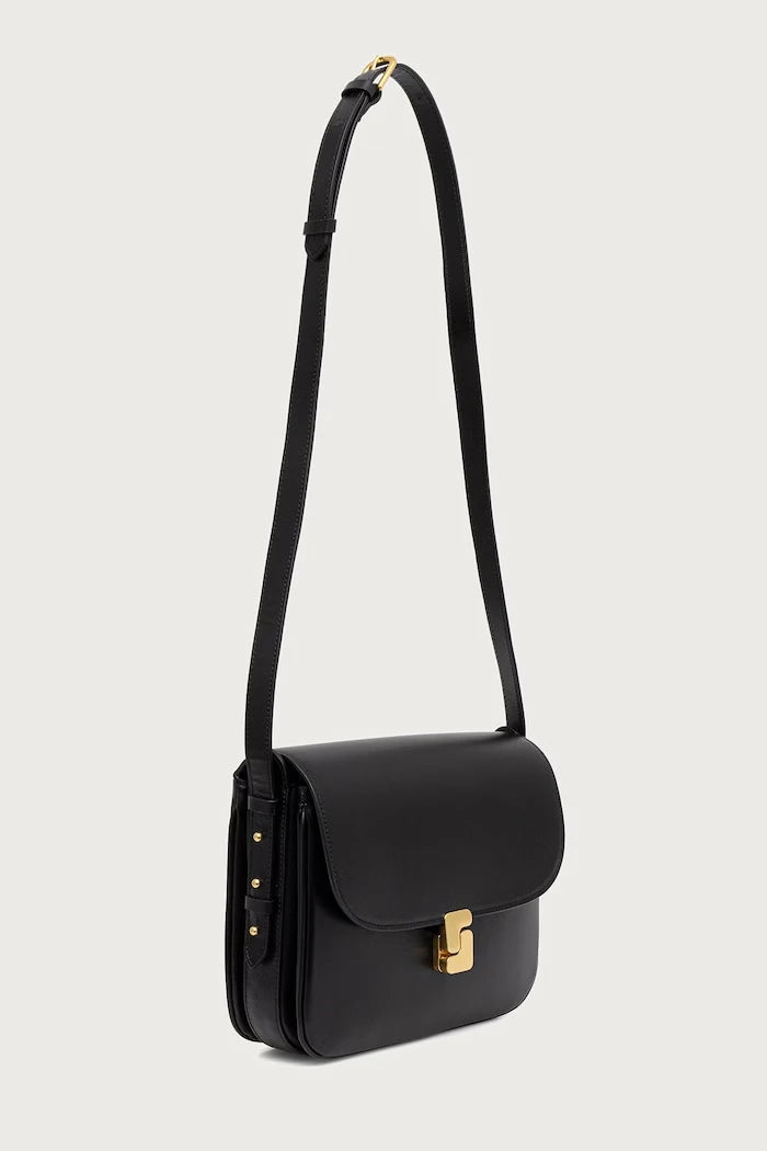 BELLISSIMA MAXI deri kadın crossbody çanta