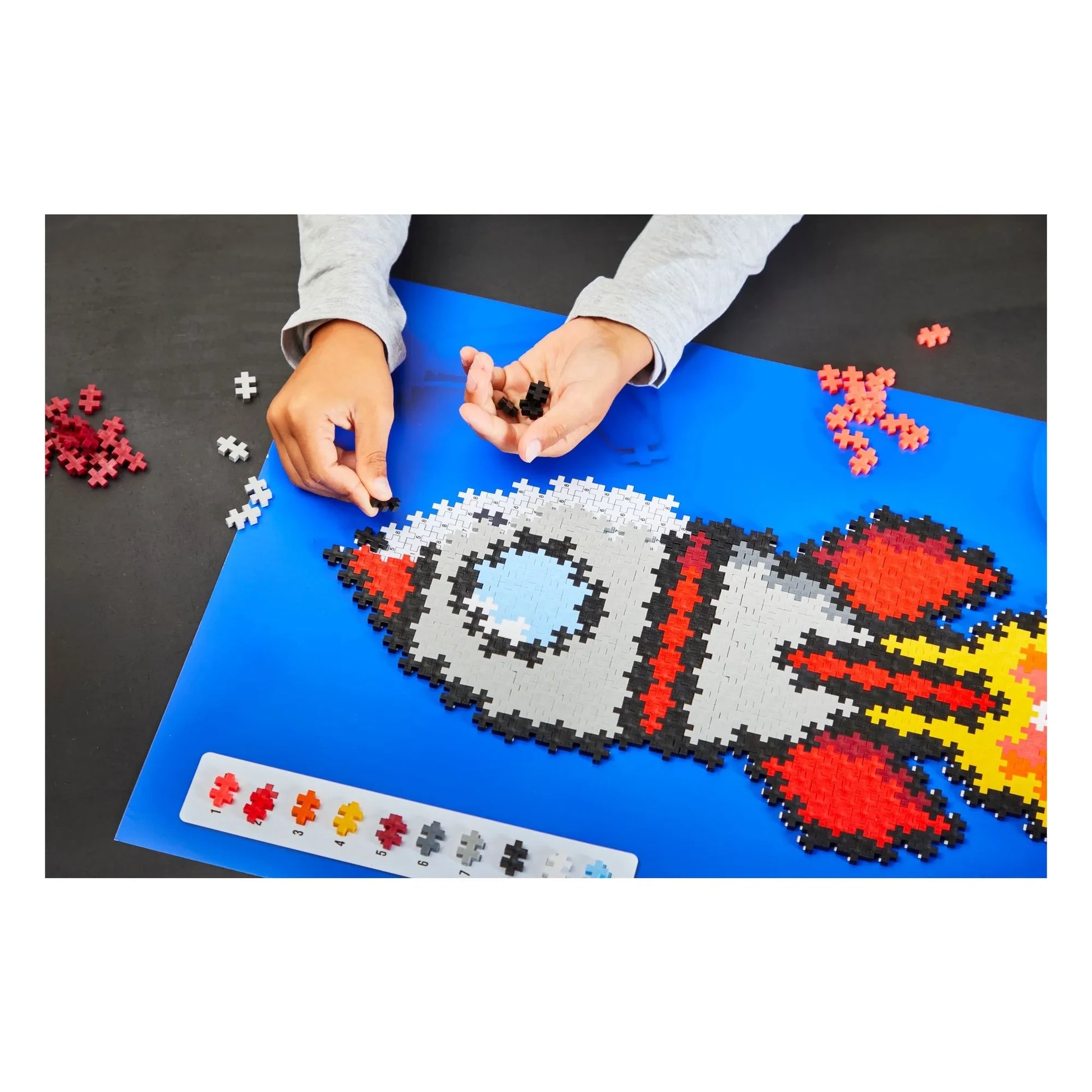 Plus-Plus - Rocket Puzzle - 500 pieces