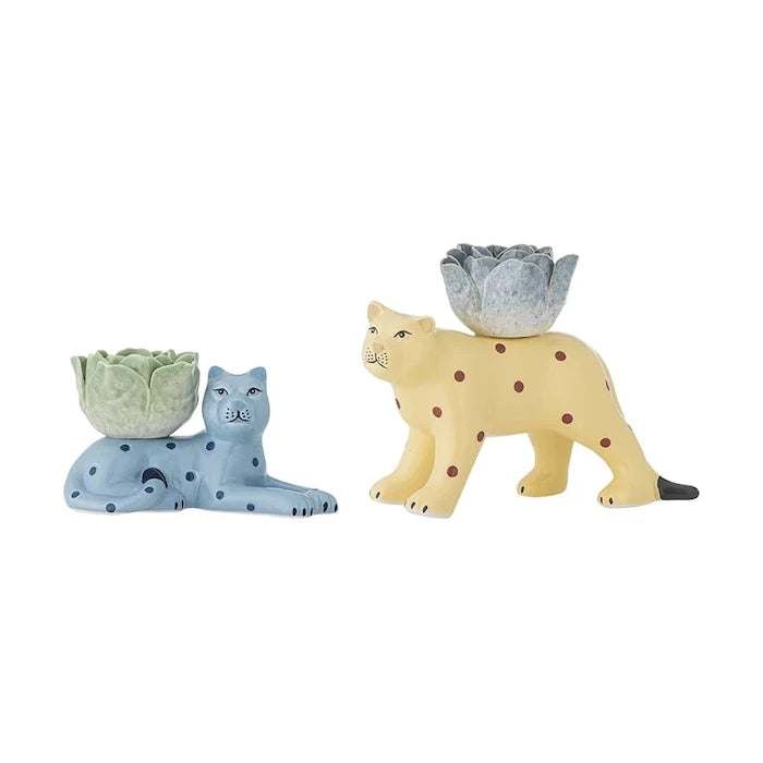 Dekoratif şamdan Bloomingville Rory 18 / 14 cm (2 parça)