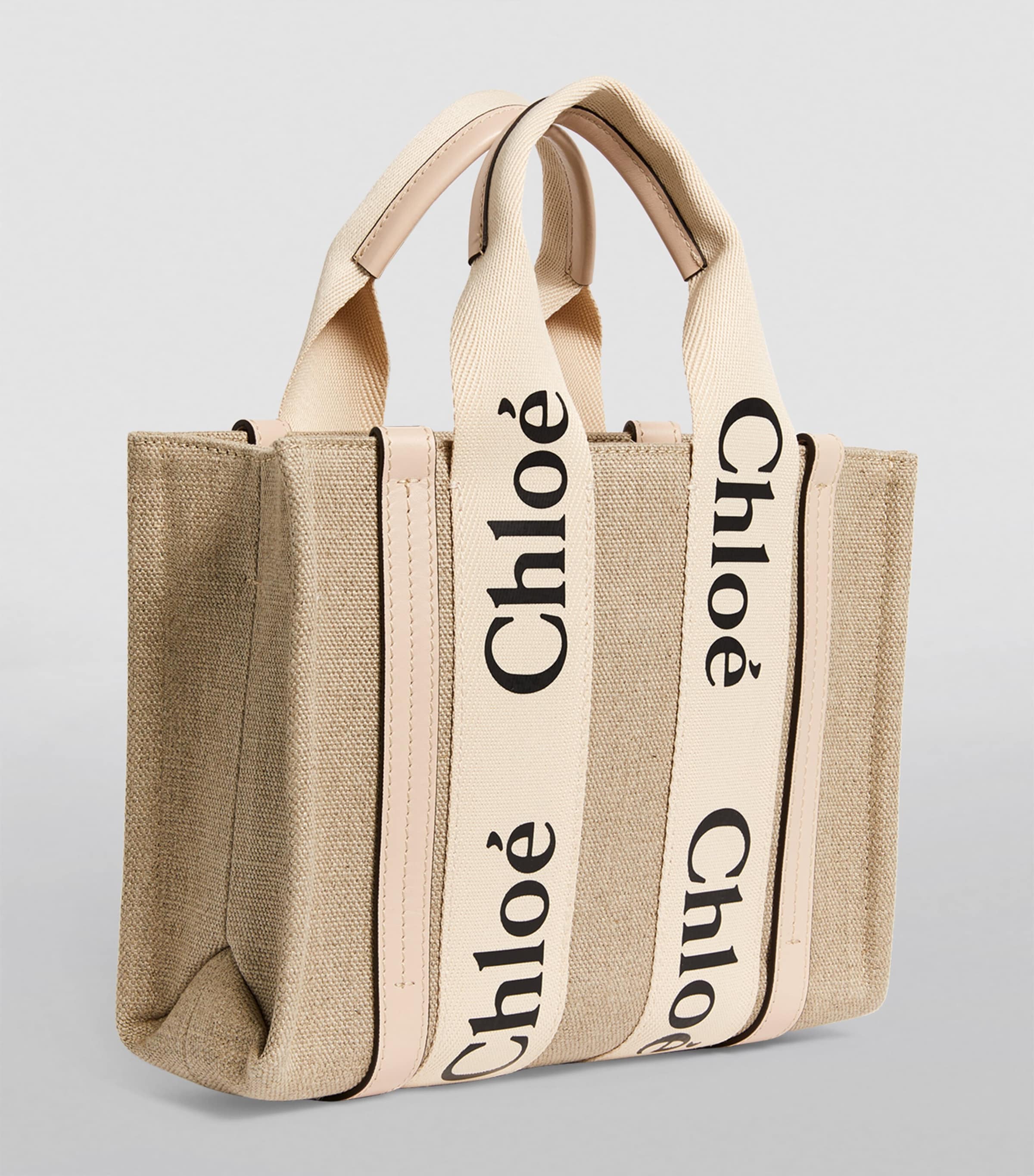 Pink Small Woody Tote Bag