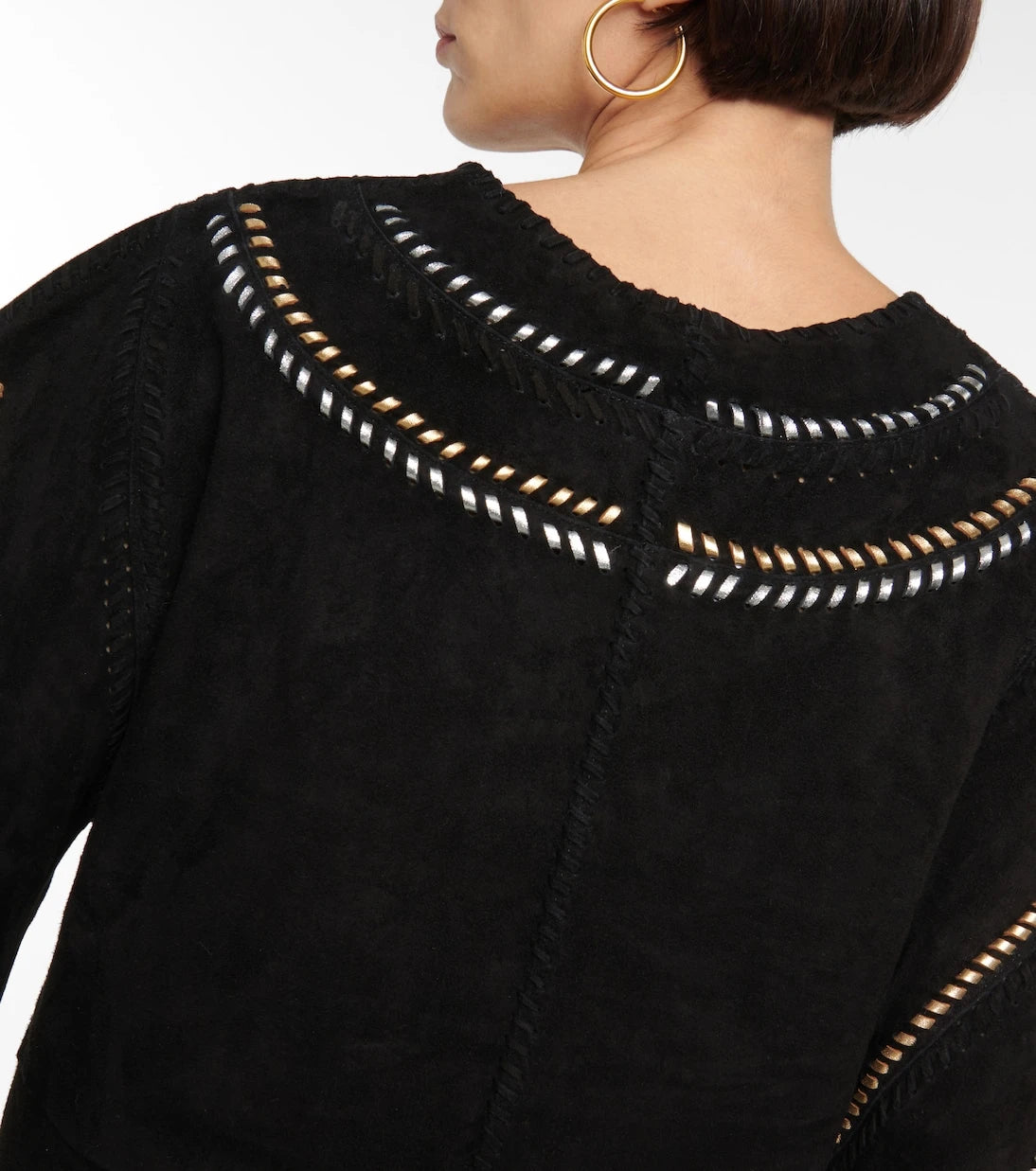 Dodo Bar Or - Fringe-trimmed suede tunic