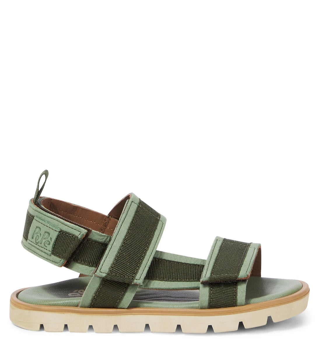 PèPè - Suede-trimmed sandals