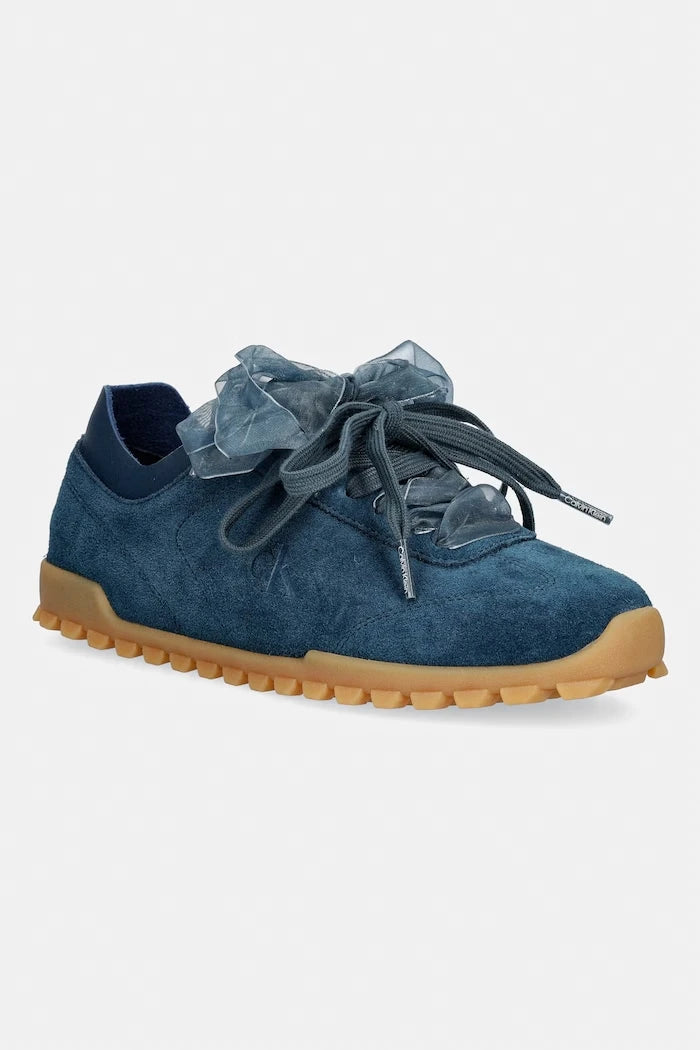 Calvin Klein LOW PROFILE RUN MG SUE DB LACES маратонки дамски