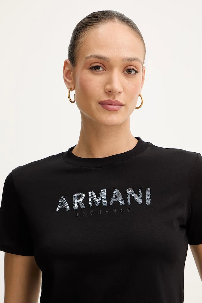 Pamuklu Tişört Armani Exchange