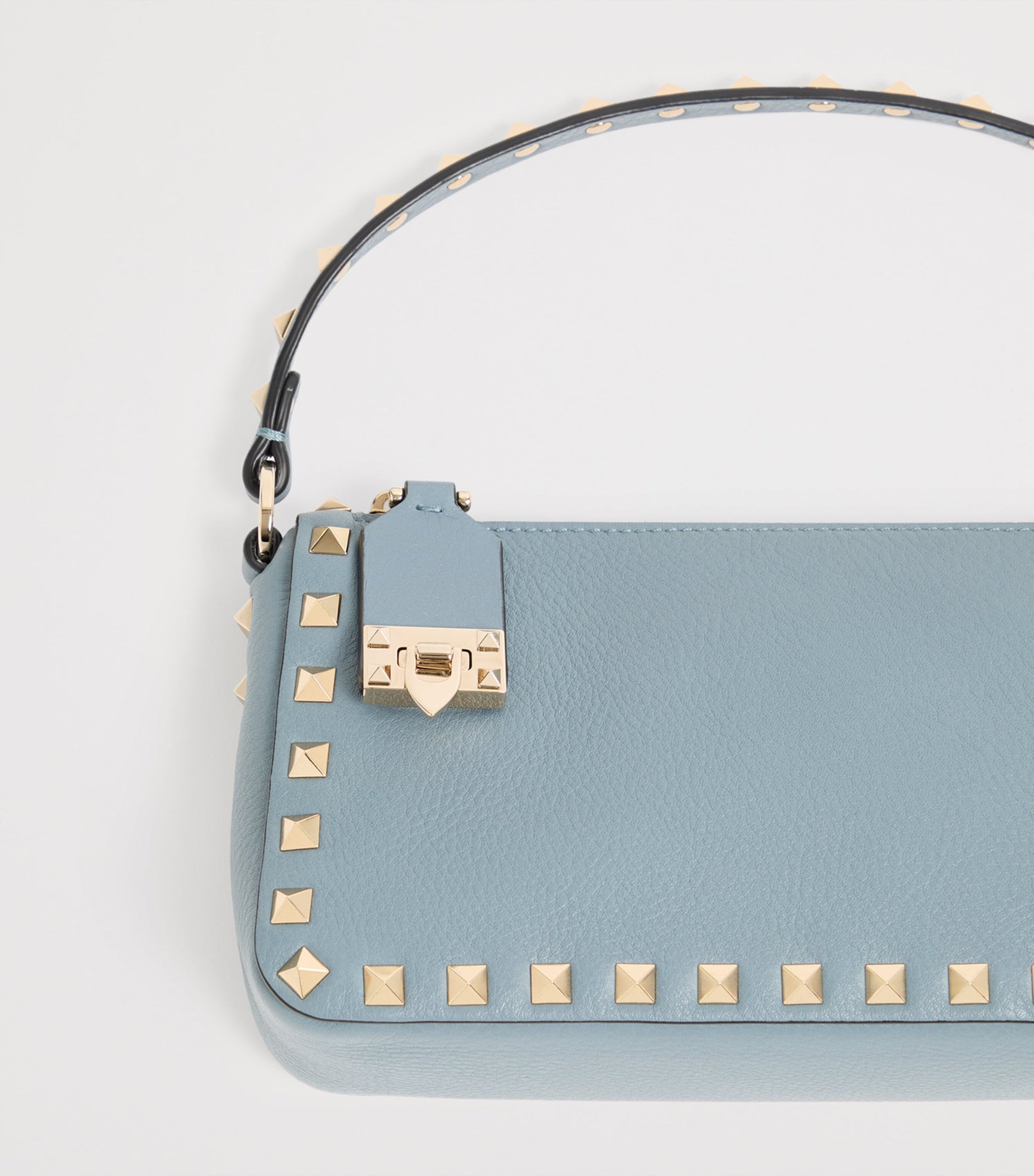 Valentino Garavani Small Leather Rockstud Shoulder Bag