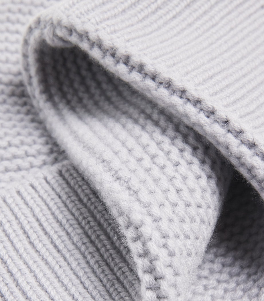 Blue Kid Cashmere Beanie