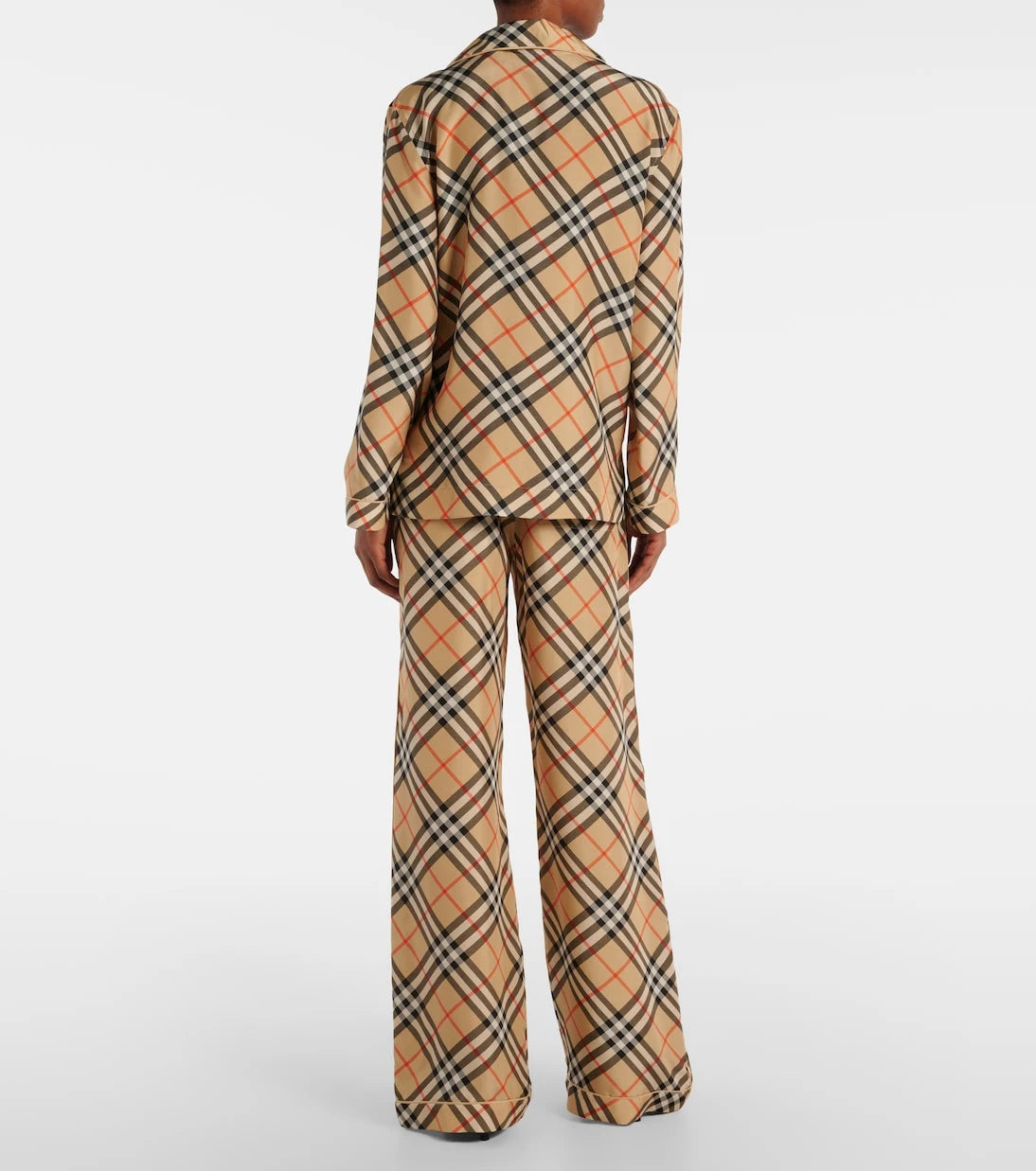 Burberry - Knitted silk top
