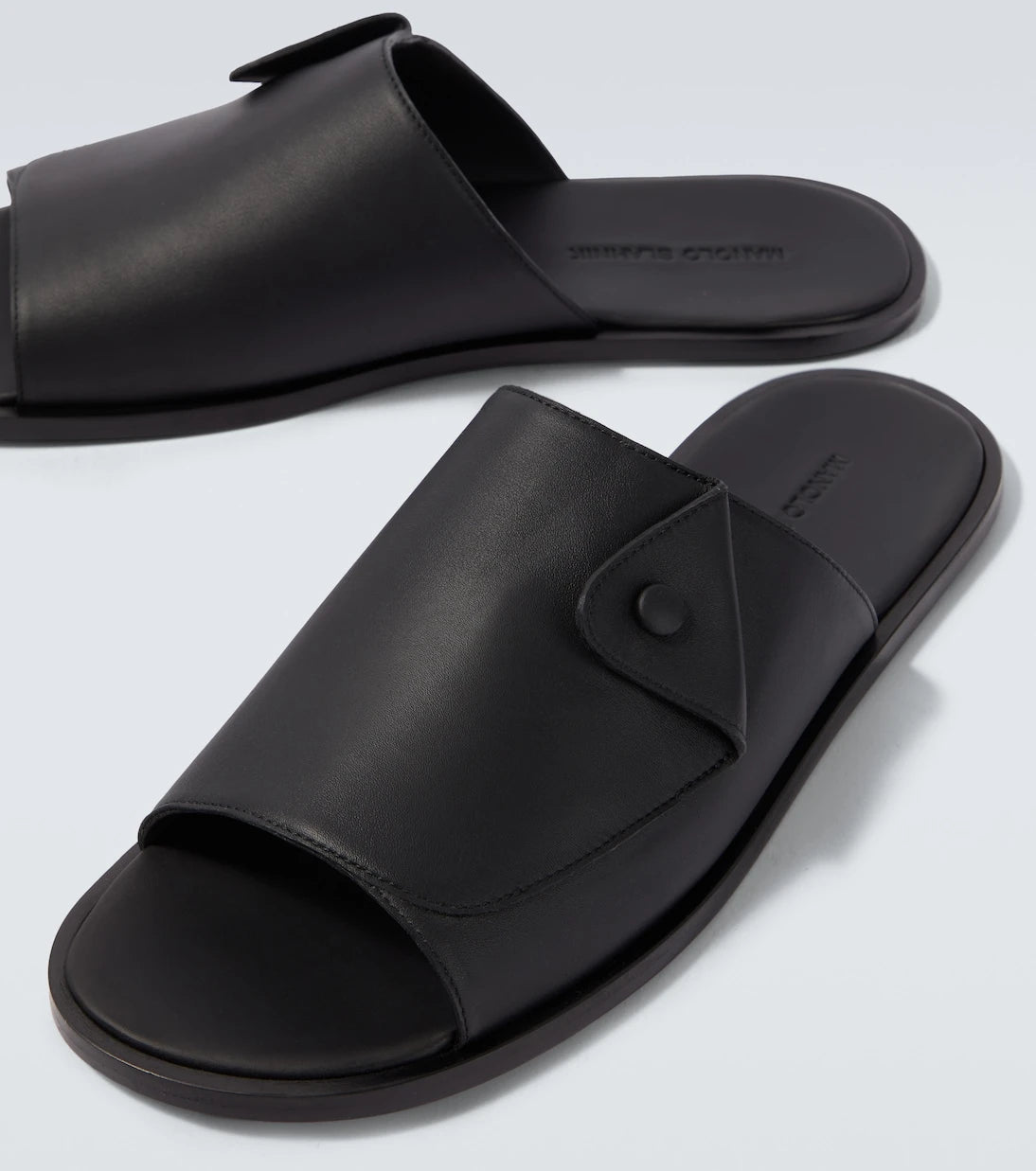 Manolo Blahnik - Lino leather sandals