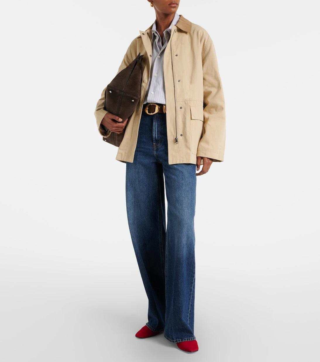 Velvet - Rosa cotton gabardine jacket