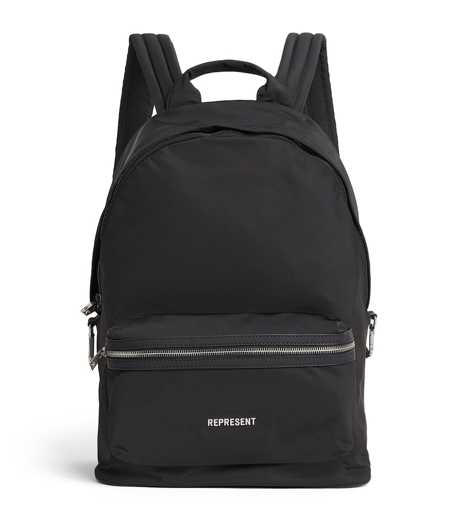 Nylon Logo Backpack