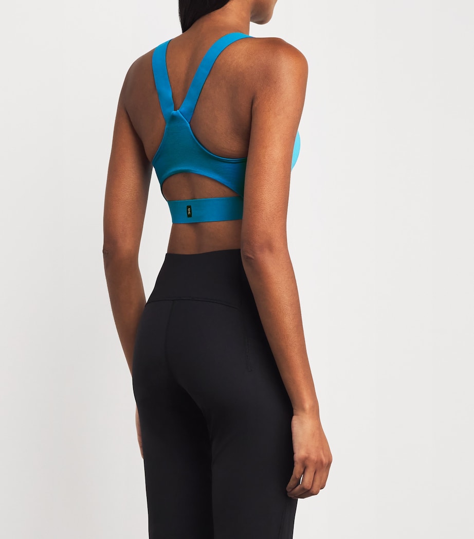 Blue Performance Flex Sports Bra