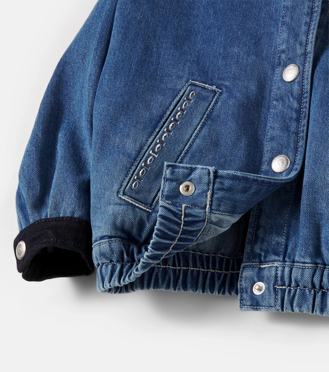 Bonpoint - Lala embellished denim jacket