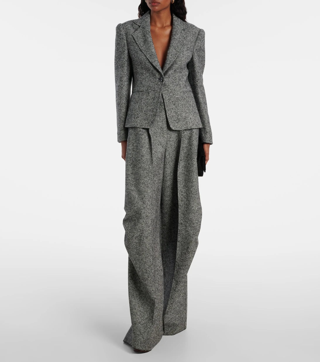 Max Mara - Salmone wool and silk blazer
