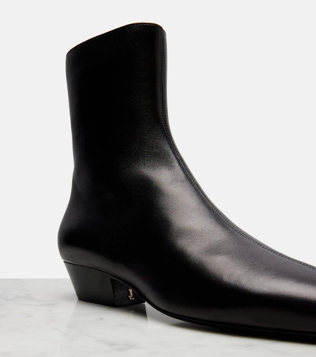 Saint Laurent - Jill leather ankle boots
