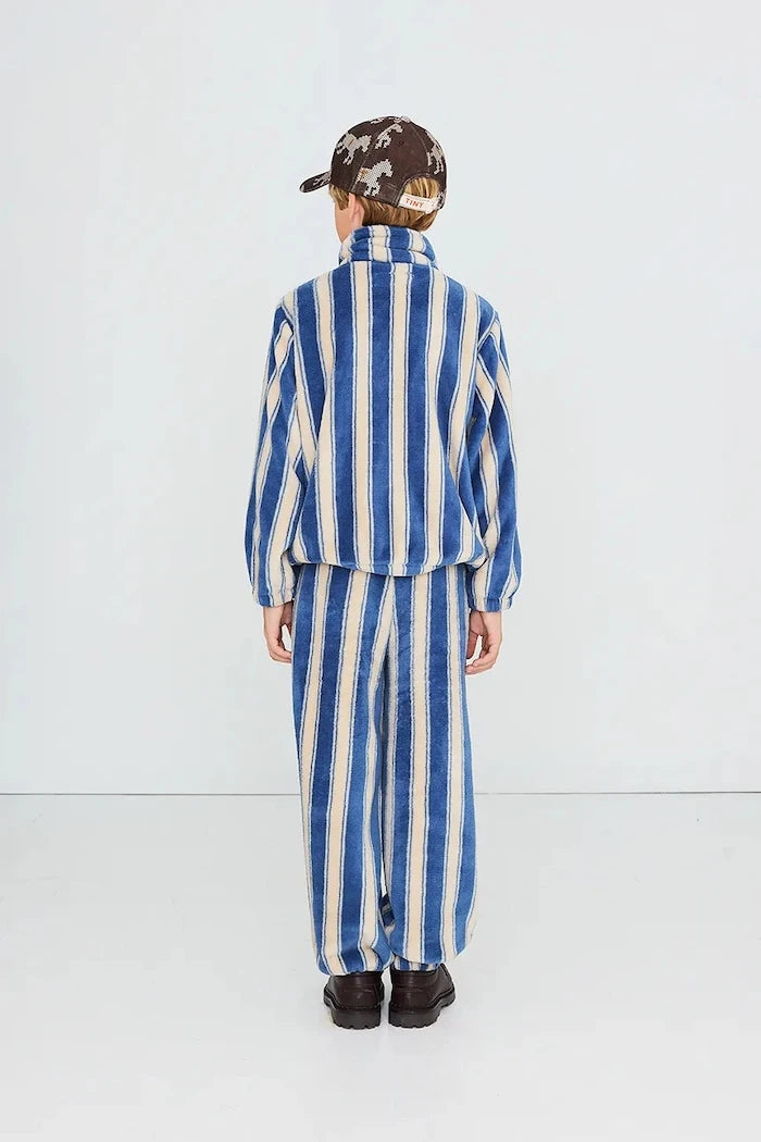 BLUE RETRO STRIPES POLAR SWEATPANT Çocuk Polar Spor Pantolon