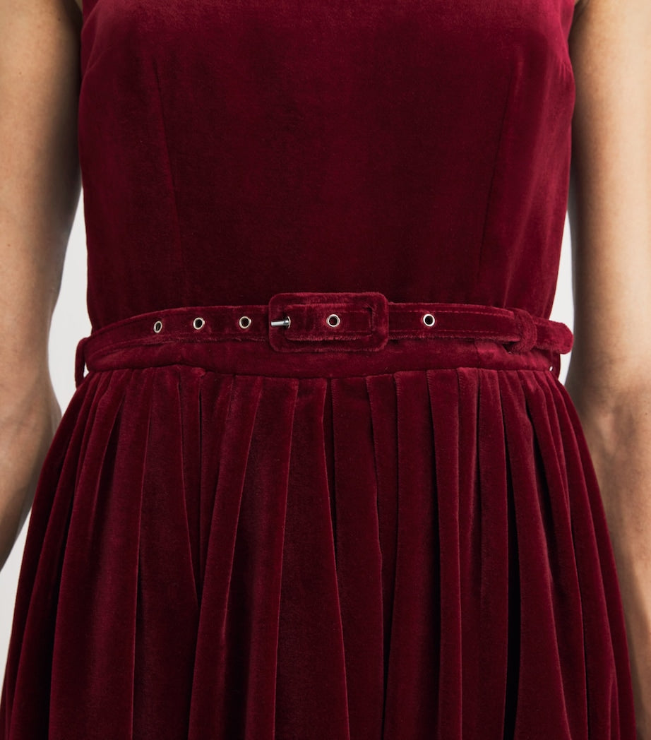 Velvet Eagle Midi Dress