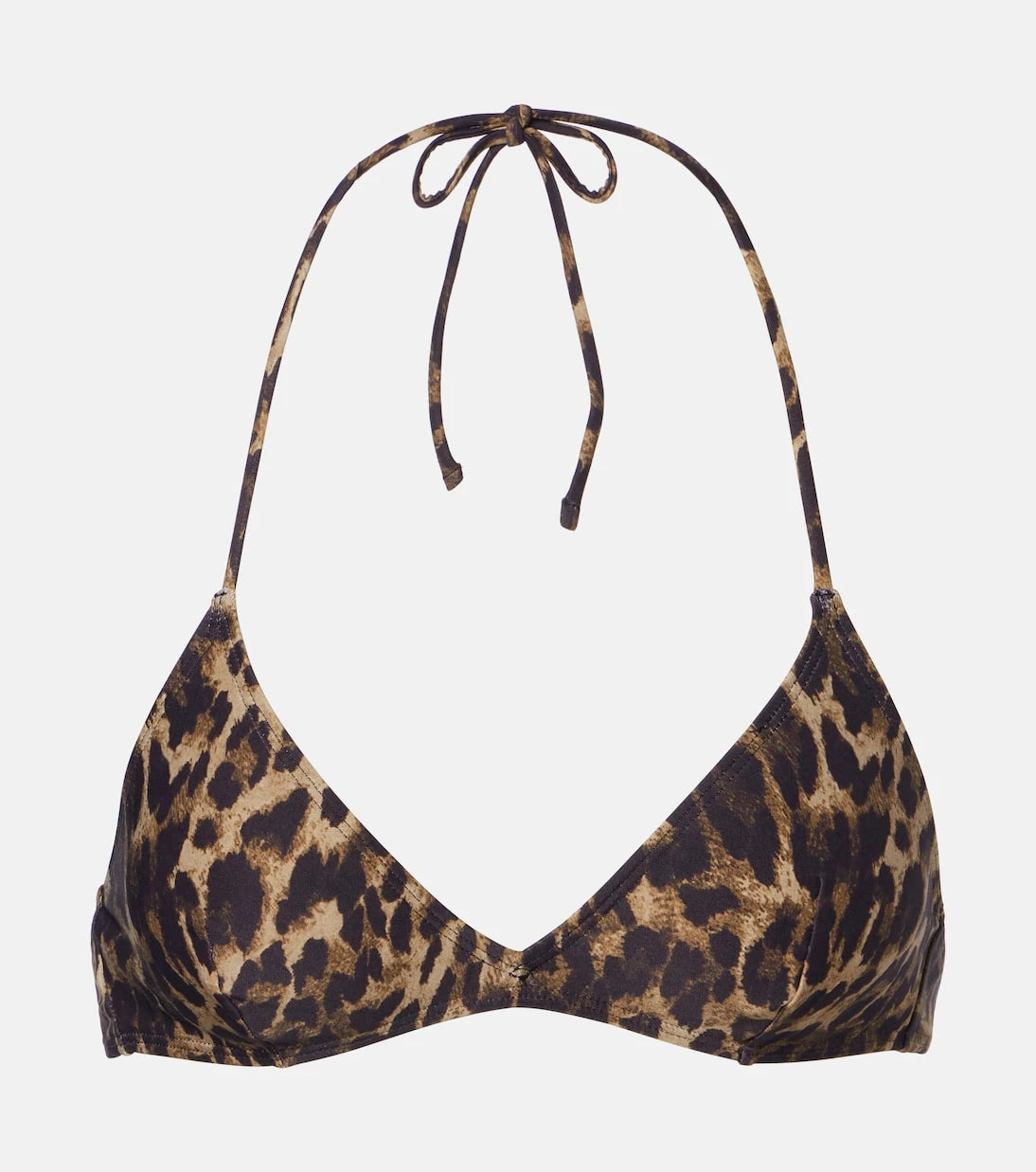 Nili Lotan - Leopard-print bikini top