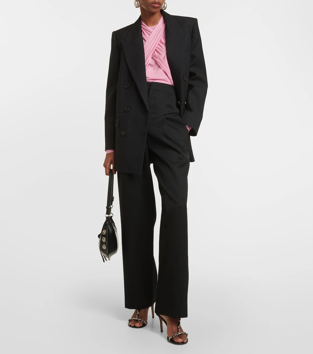 Isabel Marant - Resly draped semi-sheer jersey top