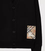 Burberry Kids Wool Check Label Cardigan (3-12 Years)