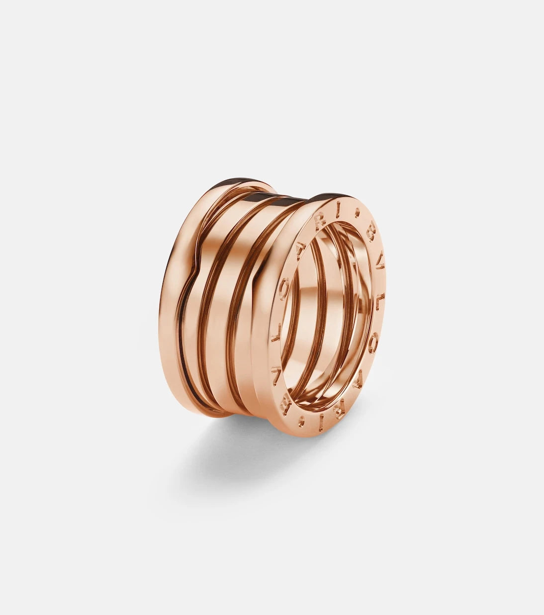 Bvlgari - B.zero1 18kt rose gold ring