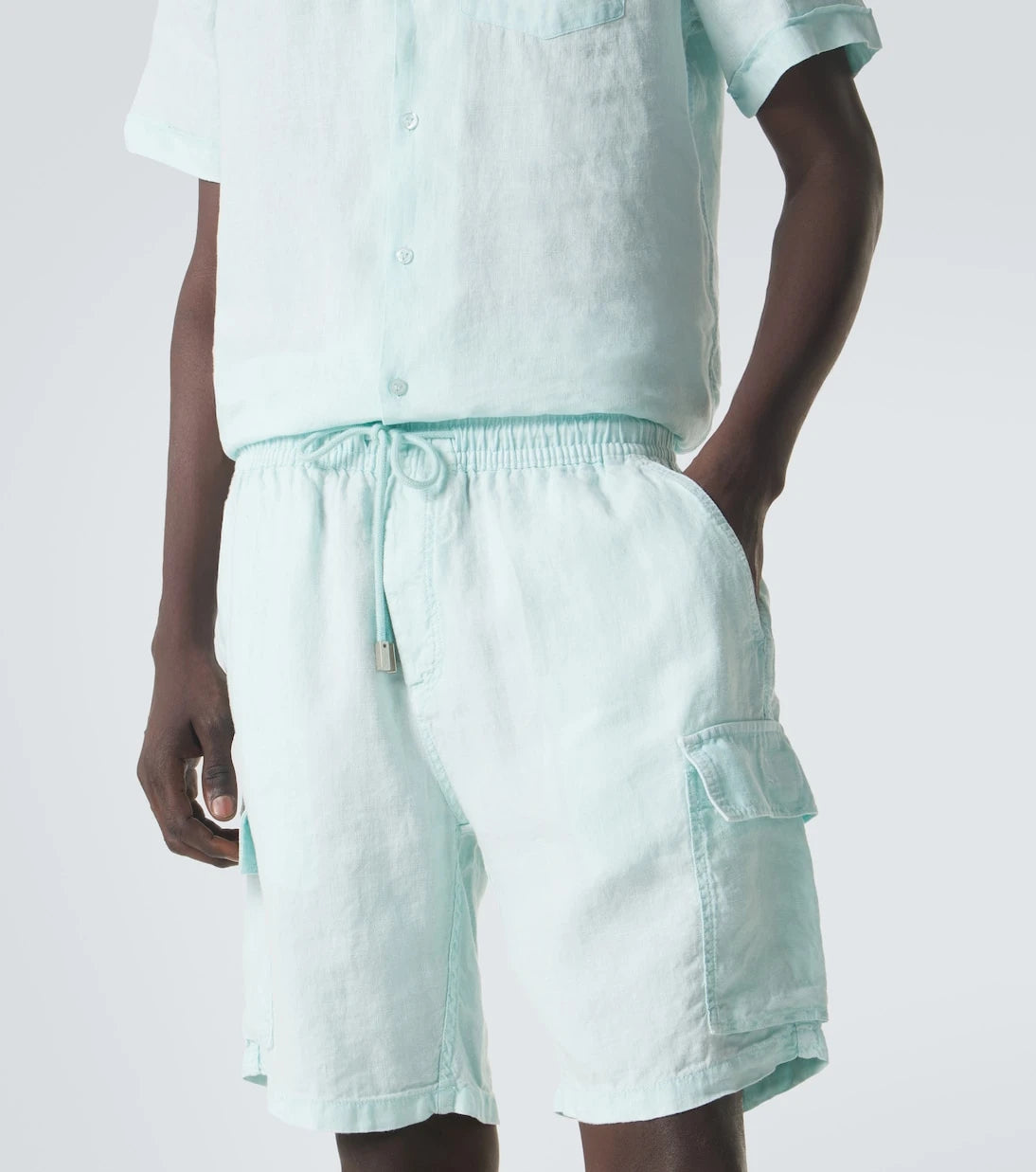 Vilebrequin - Linen cargo shorts
