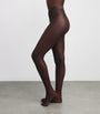 Wolford Brown Twenties Econyl Fishnet Tights