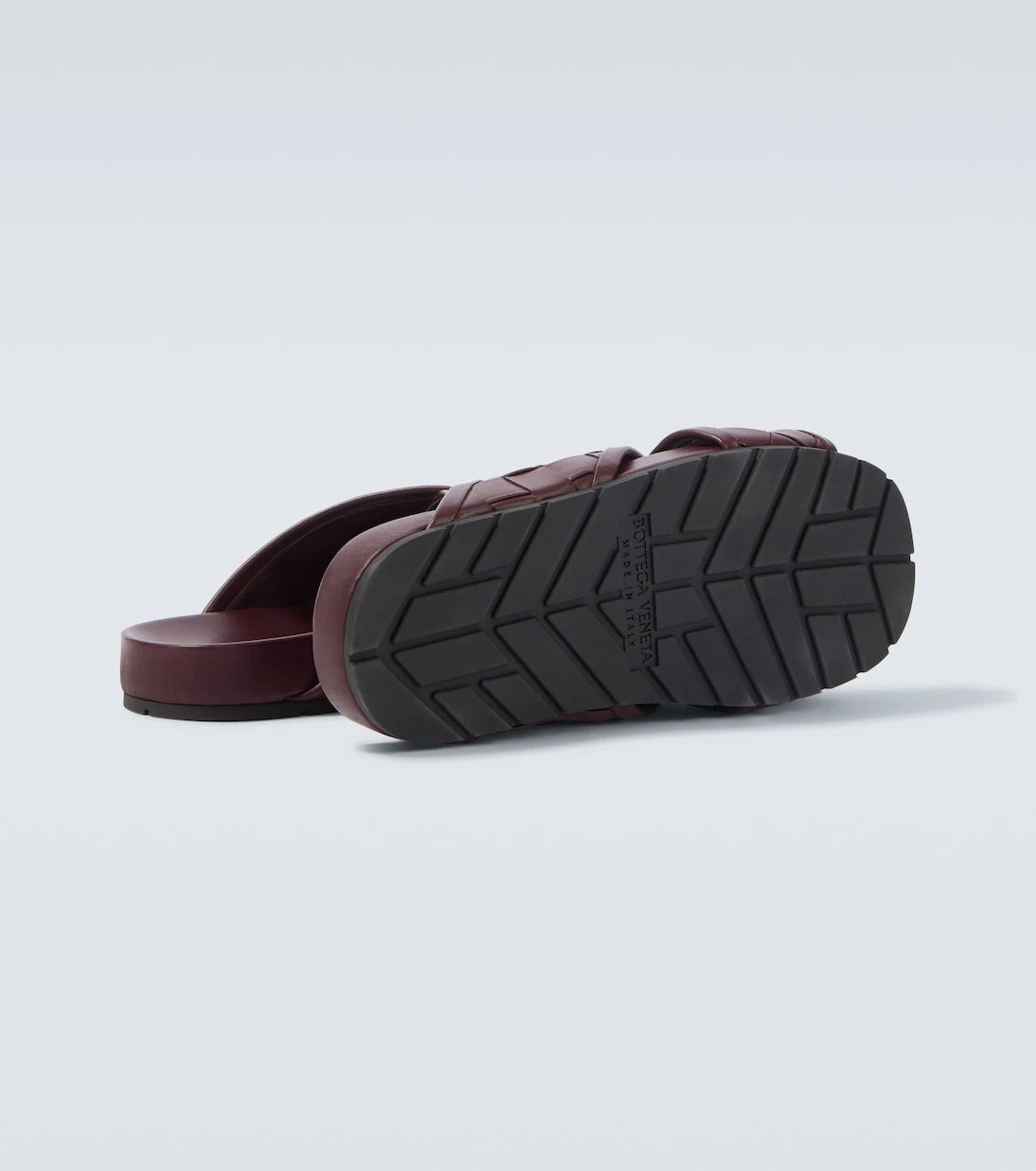 Bottega Veneta - Tarik Intrecciato leather slides