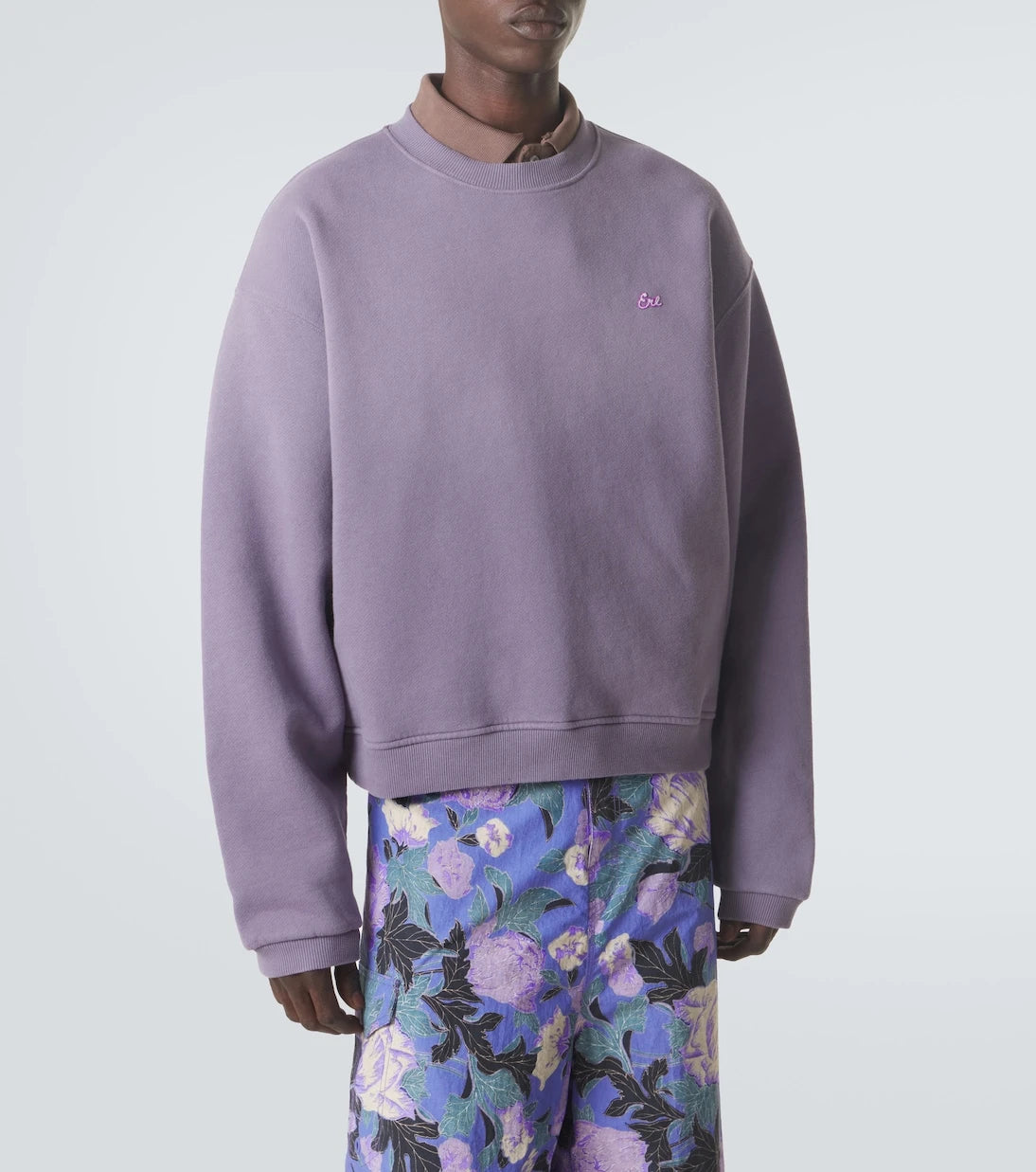 ERL - Logo cotton sweatshirt