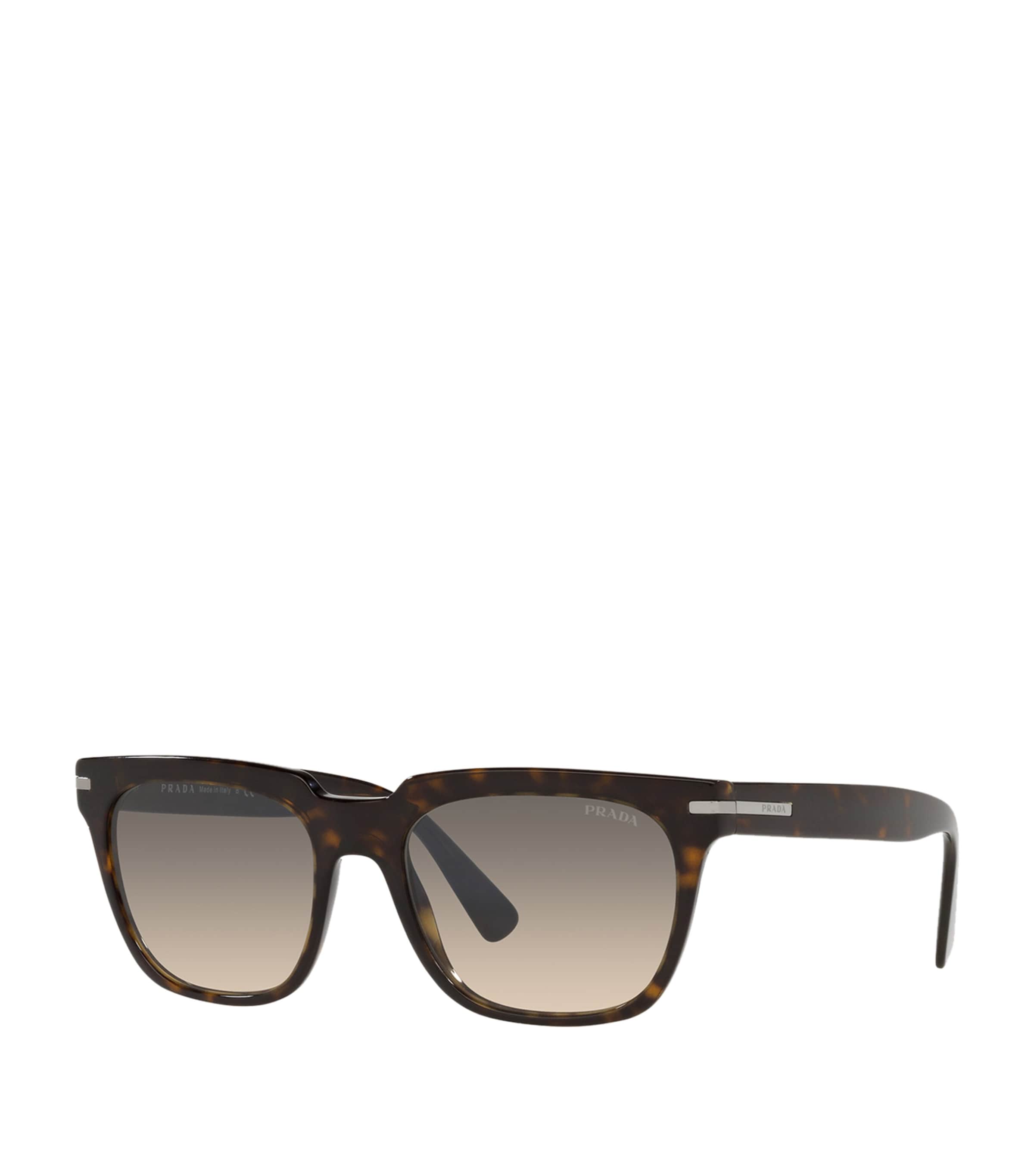 Prada Tortoiseshell Square Sunglasses