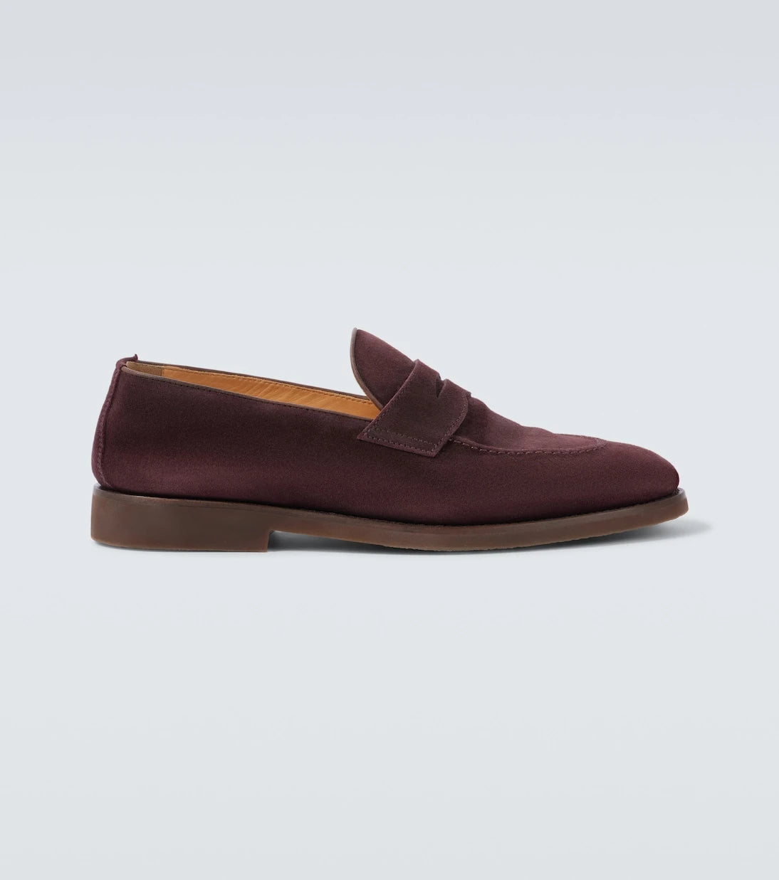Brunello Cucinelli - Suede penny loafers