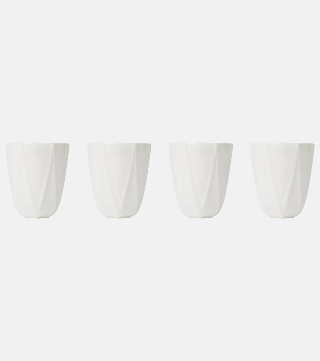 Zaha Hadid Design - Folio set of 4 bone china mugs