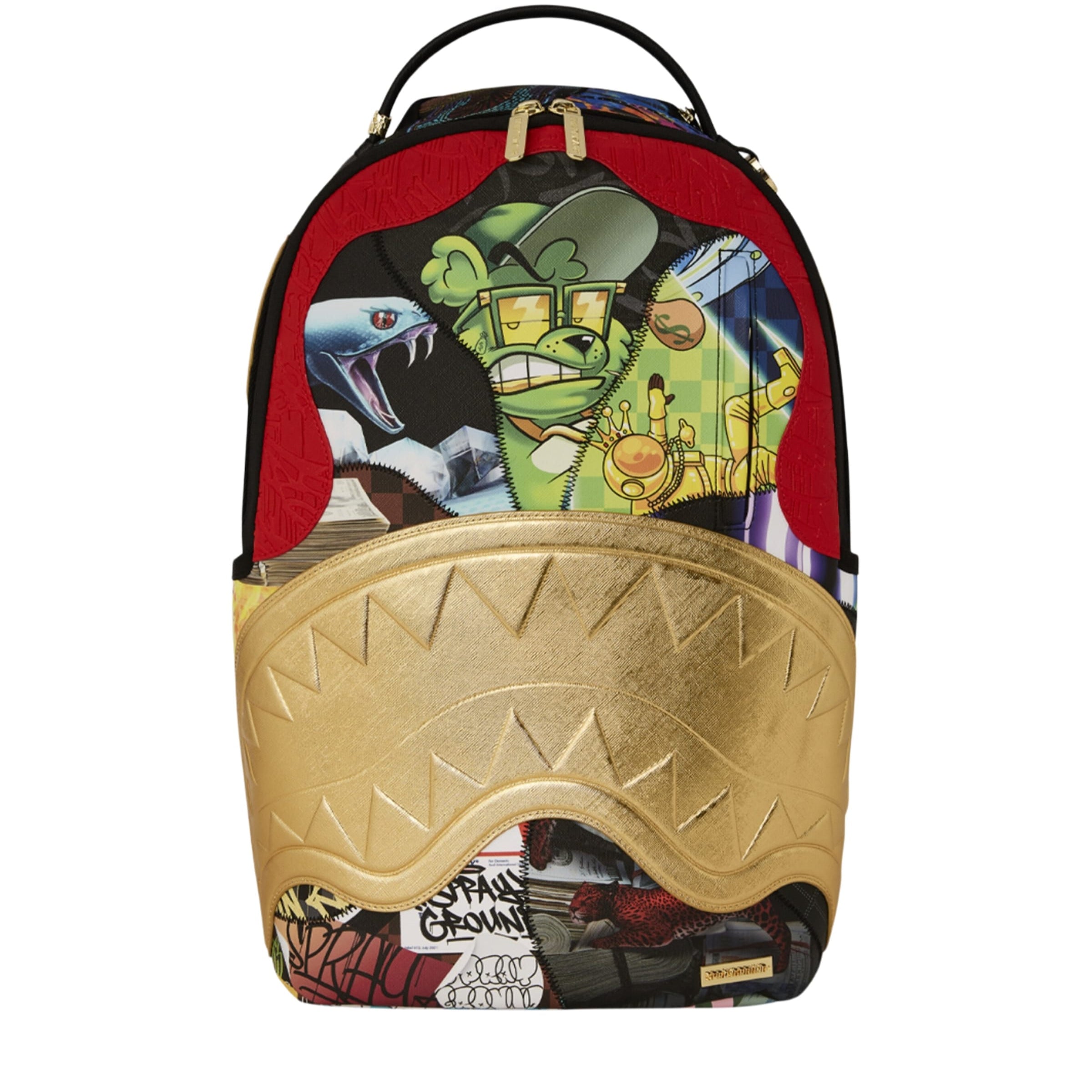 Sprayground 15-Year Anniversary Golden Backpack