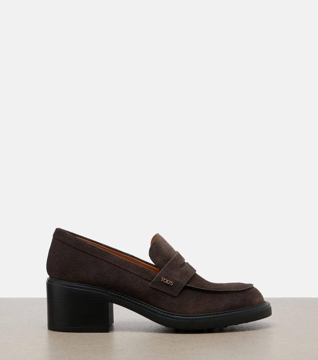 Tod's - Suede loafer pumps